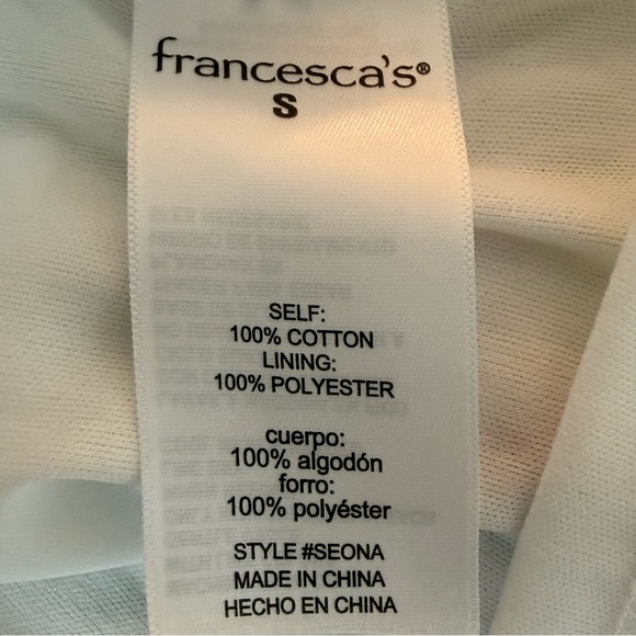 Francesca's Collections Floral Long Sleeve Dress - Picture 12 of 13